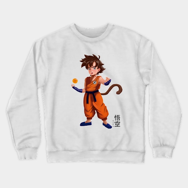 Goku Kid Crewneck Sweatshirt by Jackson